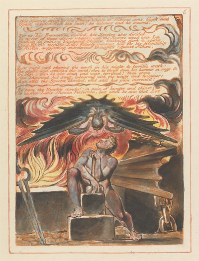 Jerusalén, Placa 6 de William Blake